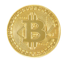 24 Ayar Altın Kaplama Bitcoin Hatıra Parası